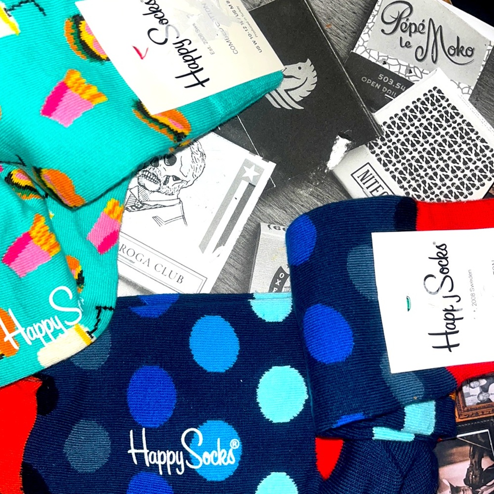 🧦 🇸🇪 🧦• 🍔 Happy Socks x 🔵 Duo Vibes 🍔• 🇸🇪🧦🇸🇪